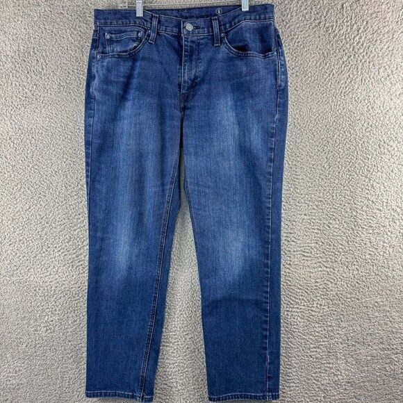 Levis 541 Jeans Mens 33 Blue Tapered Leg All Seasons‎ Tech Casual Measure 34x29 - Picture 1 of 16